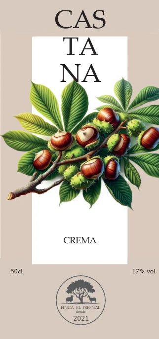 crema de castañas
